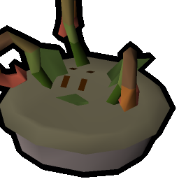 Uncooked botanical pie