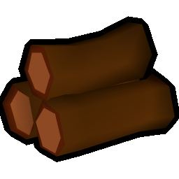 Redwood pyre logs