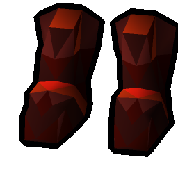 Zamorak d'hide boots