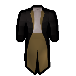 Dark tuxedo jacket