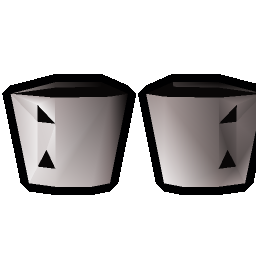 Dark tuxedo cuffs