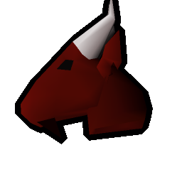 Old demon mask