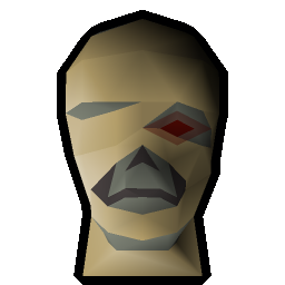 Mummy's head