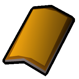 Gilded sq shield