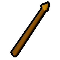 Gilded spear
