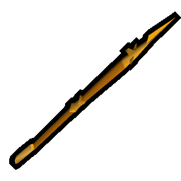 Gilded hasta