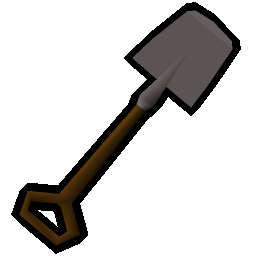 Large spade
