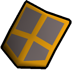 Steel kiteshield (g)