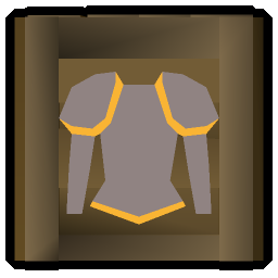Steel gold-trimmed set (sk)