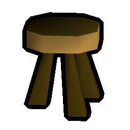 Wooden stool