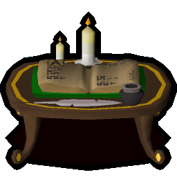Gilded adventure log