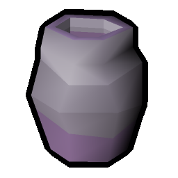 Empty gourd vial