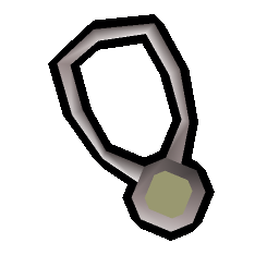 Opal amulet