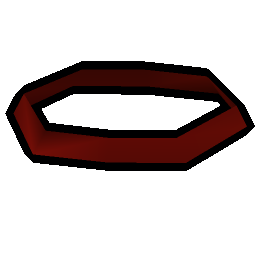 Copper's crimson collar