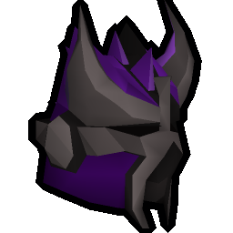 Purple slayer helmet