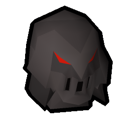 Obsidian helmet
