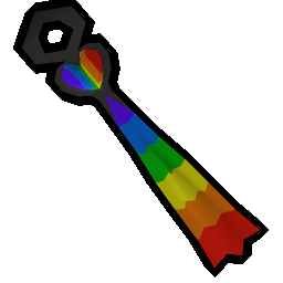 Rainbow scarf