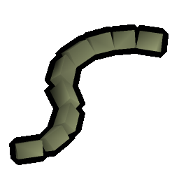 Small fossilised spine