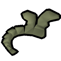 Medium fossilised spine