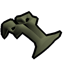 Rare fossilised pelvis
