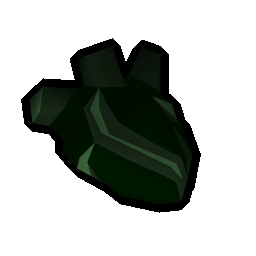 Black tourmaline core