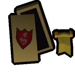 Dragon kiteshield ornament kit