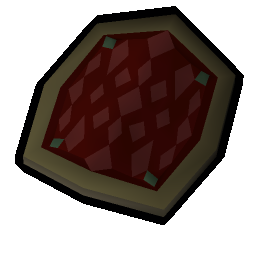 Red d'hide shield