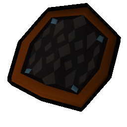 Black d'hide shield