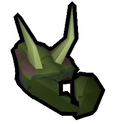 Stuffed kq head (tattered)