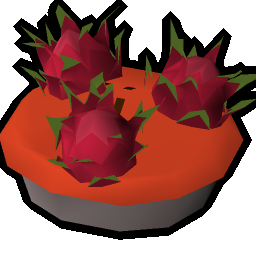 Dragonfruit pie
