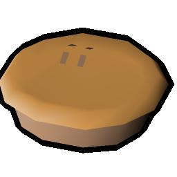 Uncooked meat pie