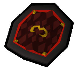 Zamorak d'hide shield