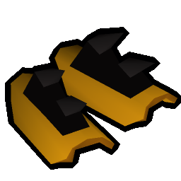 Gilded d'hide vambraces