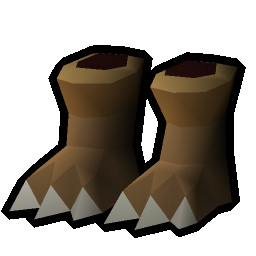 Bear feet