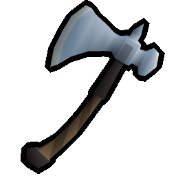 Crystal axe