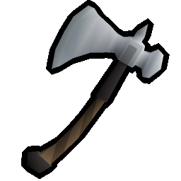 Crystal axe (inactive)
