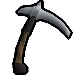 Crystal pickaxe (inactive)