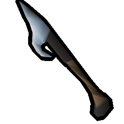 Crystal harpoon