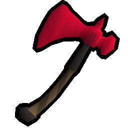 Corrupted axe