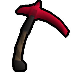 Corrupted pickaxe