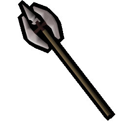 Corrupted halberd (basic)