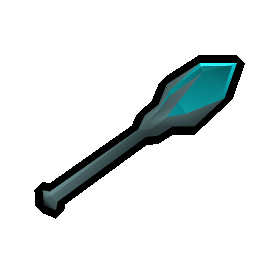 Crystal sceptre