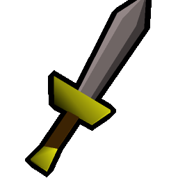 Damaged dagger
