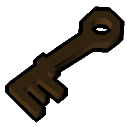 Bronze key