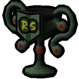 Twisted adamant trophy