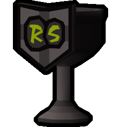 Twisted iron trophy