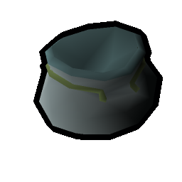 Open gem bag