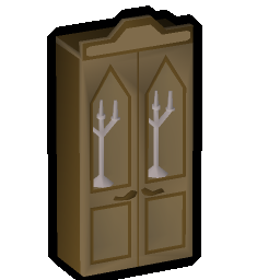Teak cabinet