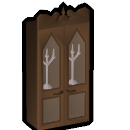 Mahogany cabinet