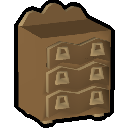 Oak drawer